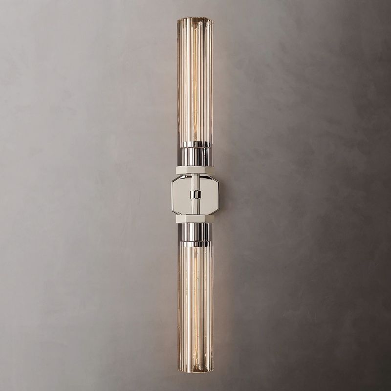 Lakeside Hexagonal Grand Linear Wall Sconce-HiLamps