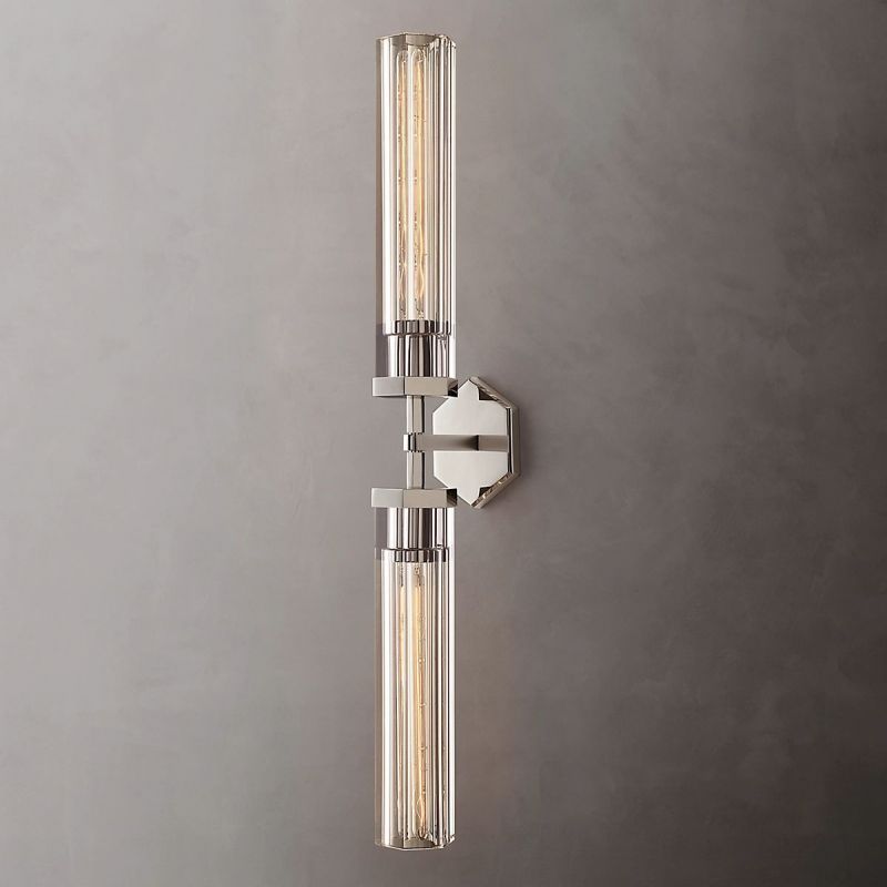 Lakeside Hexagonal Grand Linear Wall Sconce-HiLamps
