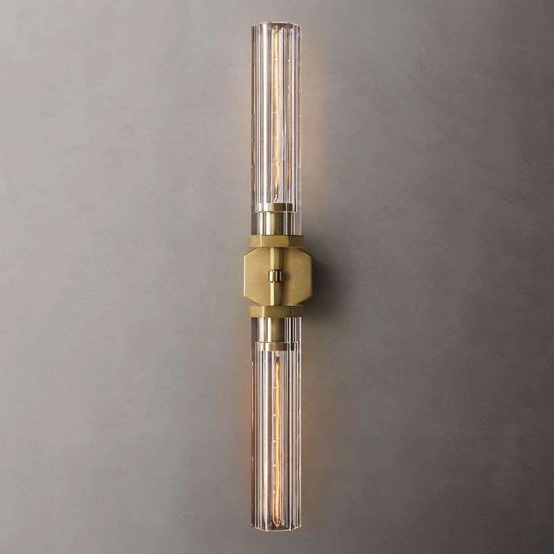 Lakeside Hexagonal Grand Linear Wall Sconce-HiLamps