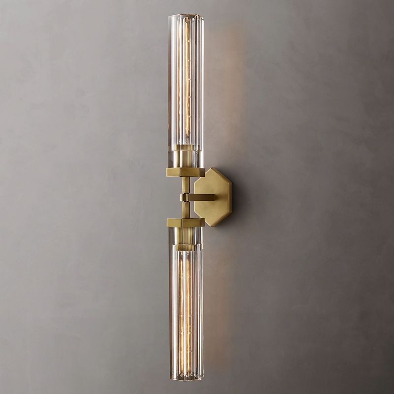 Lakeside Hexagonal Grand Linear Wall Sconce-HiLamps