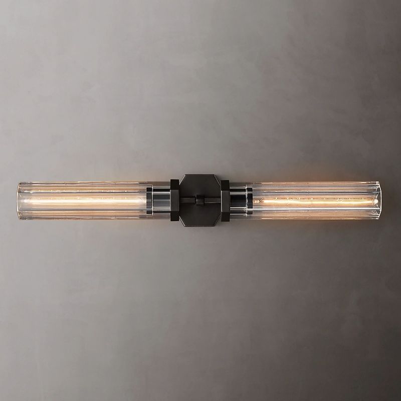 Lakeside Hexagonal Grand Linear Wall Sconce-HiLamps