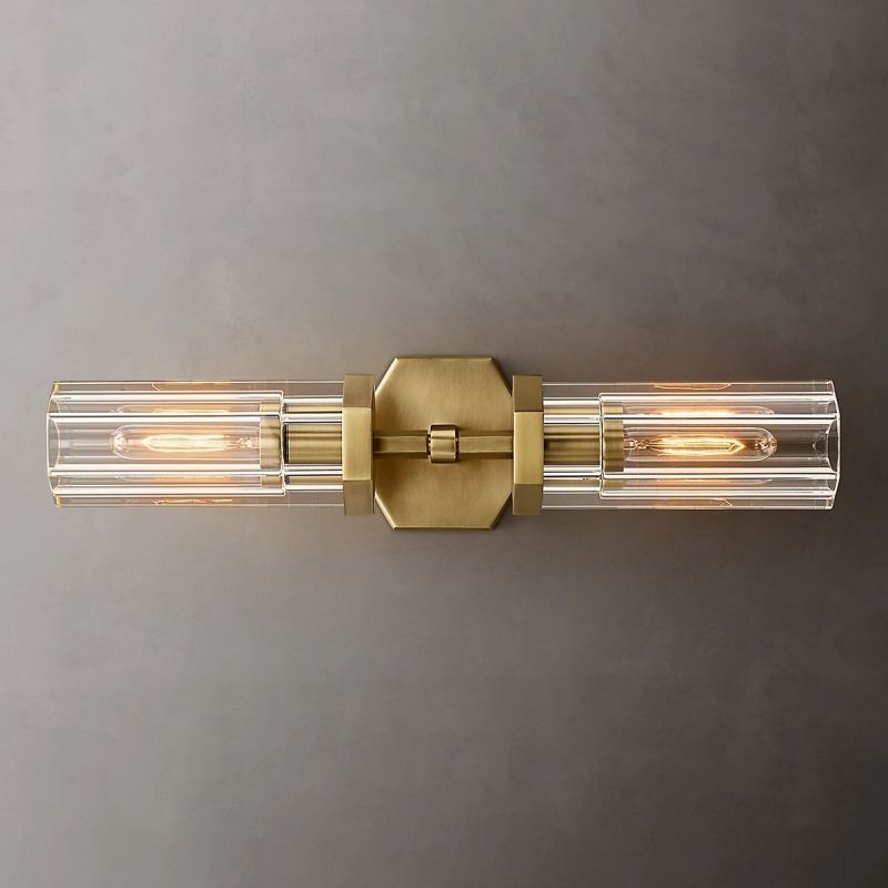 Lakeside Hexagonal Linear Wall Sconce-HiLamps