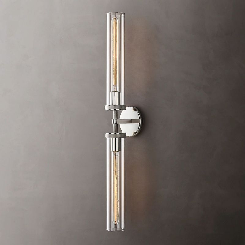 Lakeside Knurled Grand Linear Wall Sconce-HiLamps