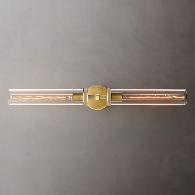 Lakeside Knurled Grand Linear Wall Sconce-HiLamps