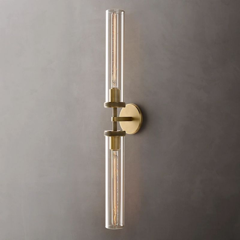 Lakeside Knurled Grand Linear Wall Sconce-HiLamps
