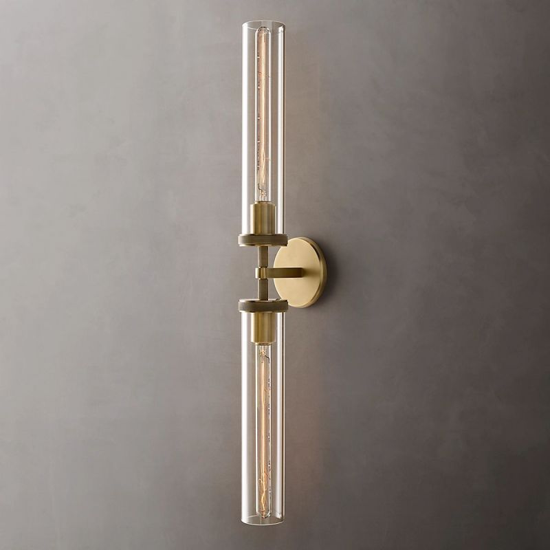 Lakeside Knurled Grand Linear Wall Sconce-HiLamps