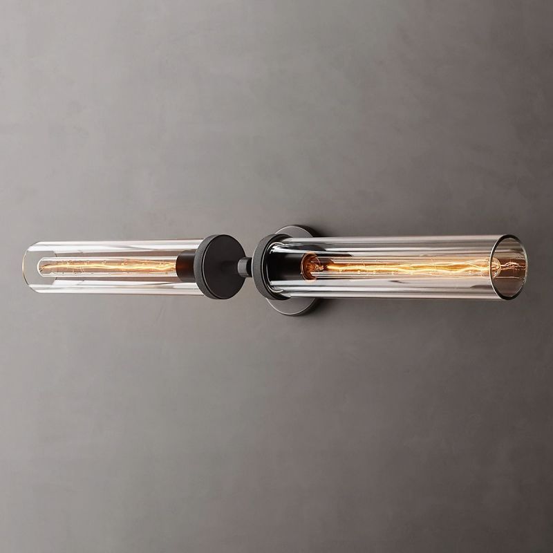 Lakeside Knurled Grand Linear Wall Sconce-HiLamps
