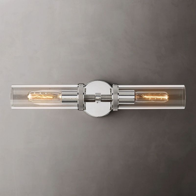 Lakeside Knurled Linear Wall Sconce-HiLamps