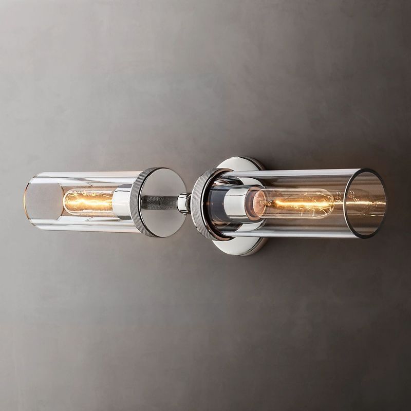 Lakeside Knurled Linear Wall Sconce-HiLamps
