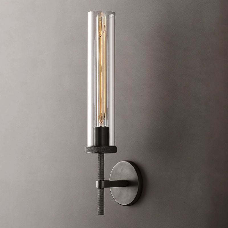 Lakeside Knurled Grand Wall Sconce-HiLamps