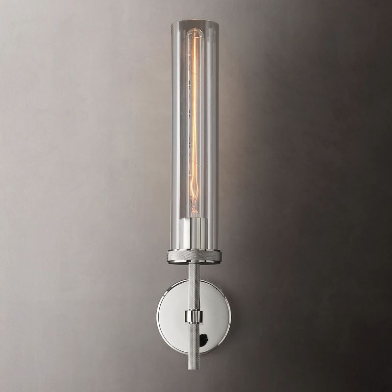 Lakeside Knurled Grand Wall Sconce-HiLamps