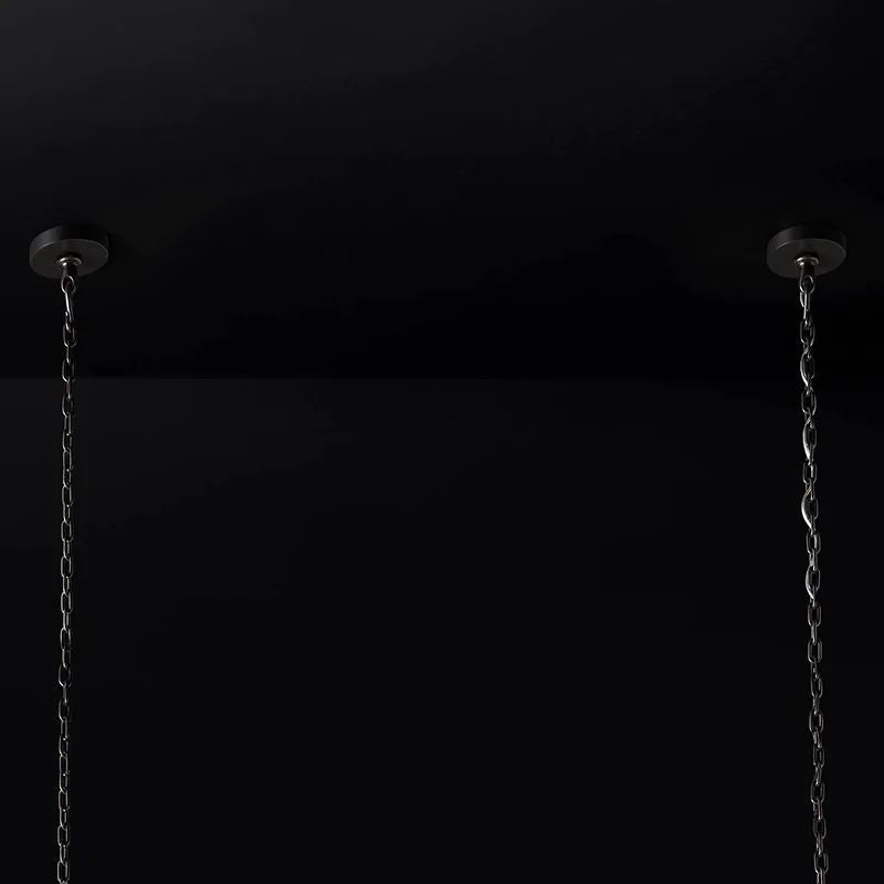 EMILE RECIANGULAR CHANDELIER 54"