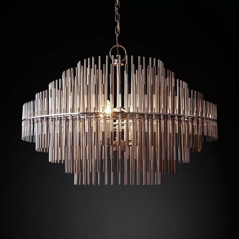 EMILE ROUND CHANDELIER 32"