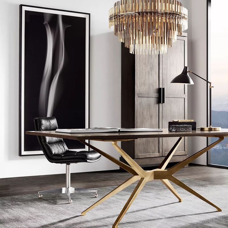 EMILE ROUND CHANDELIER 32"