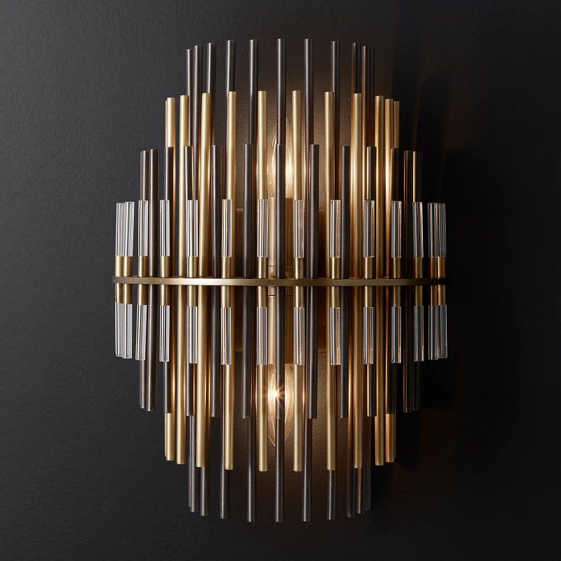 Evergreen Sculpture Wall Sconce-HiLamps