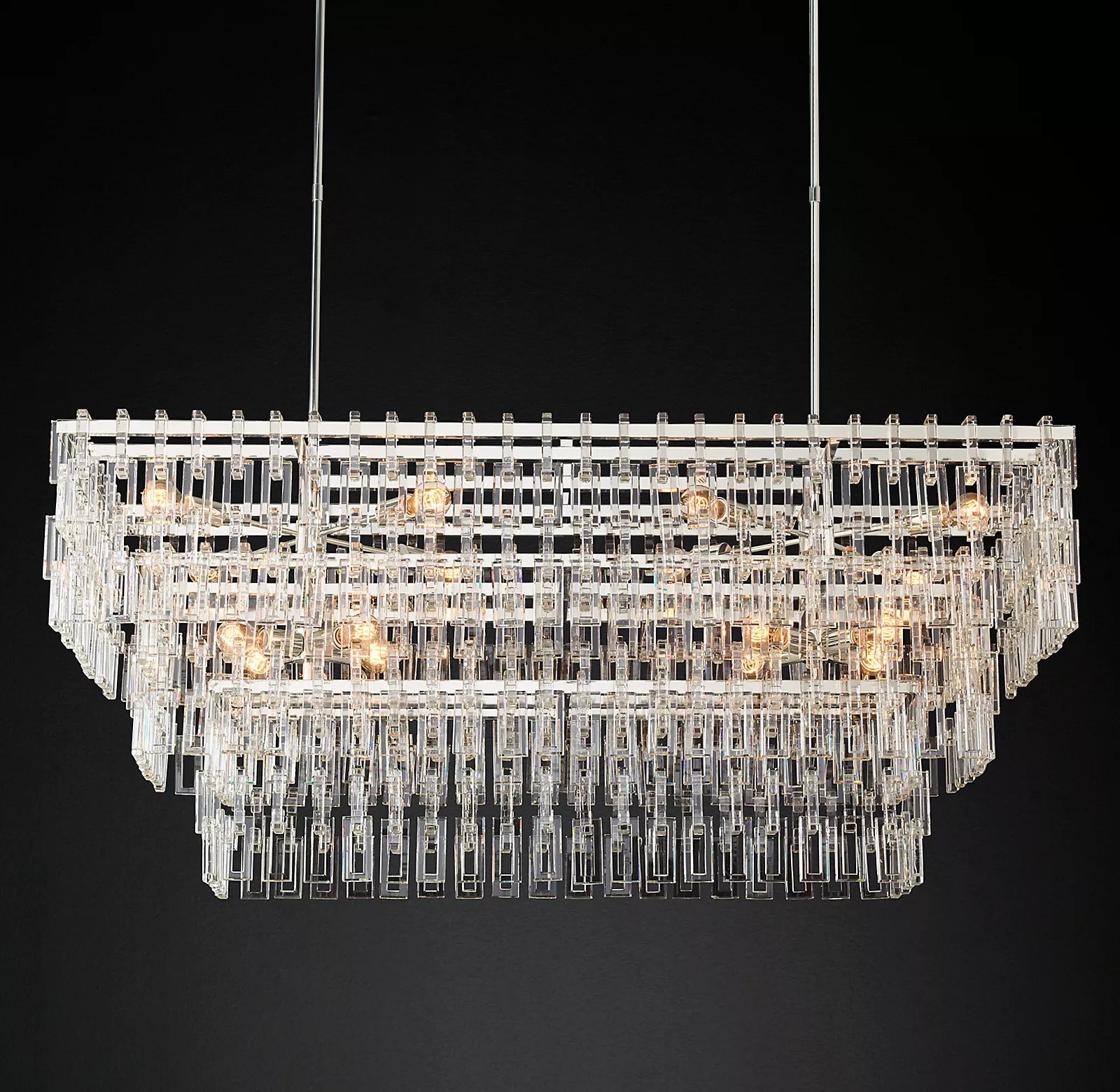 MARIGNAN RECIANGULAR CHANDELIER 60"