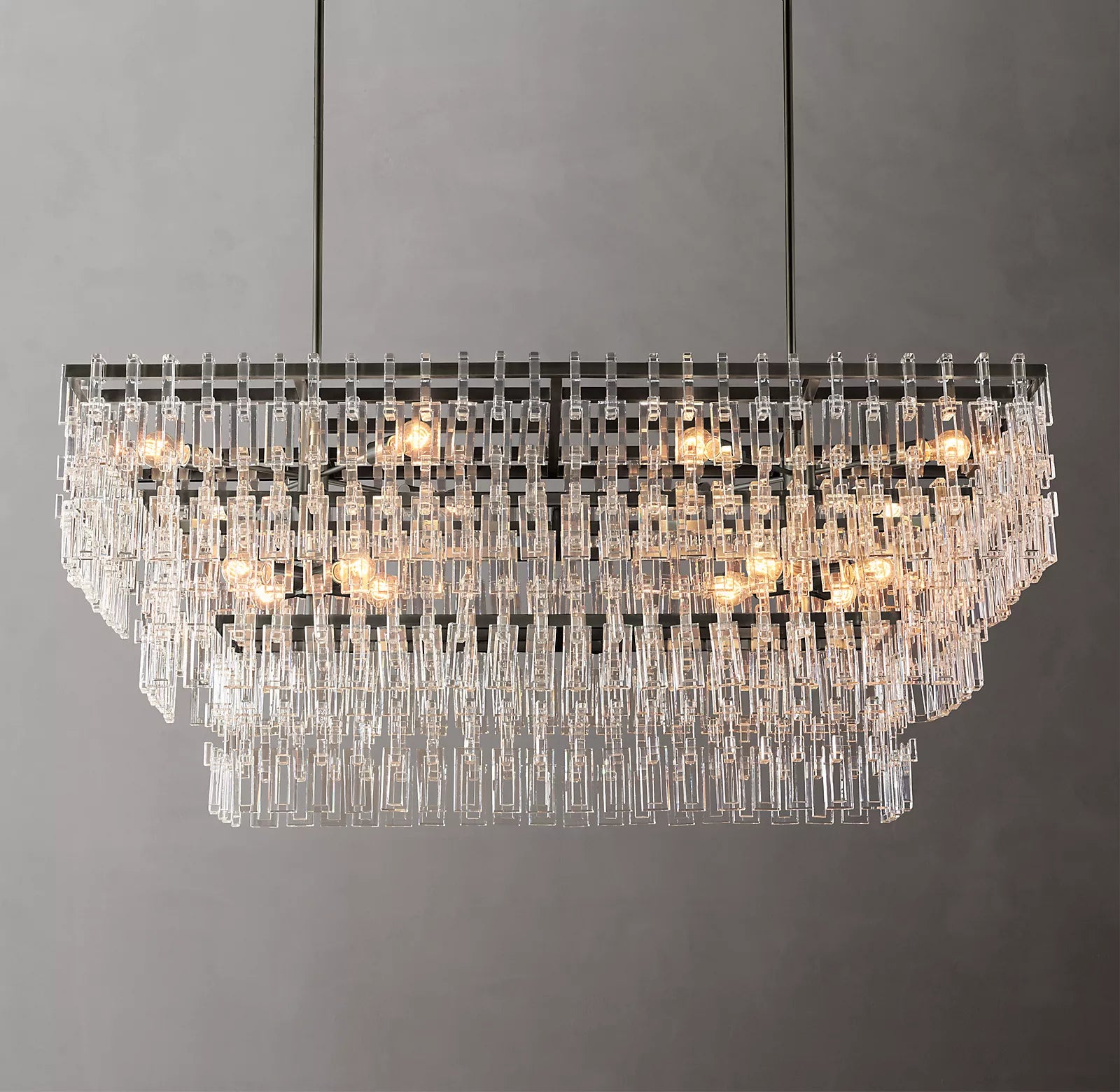 MARIGNAN RECIANGULAR CHANDELIER 60"