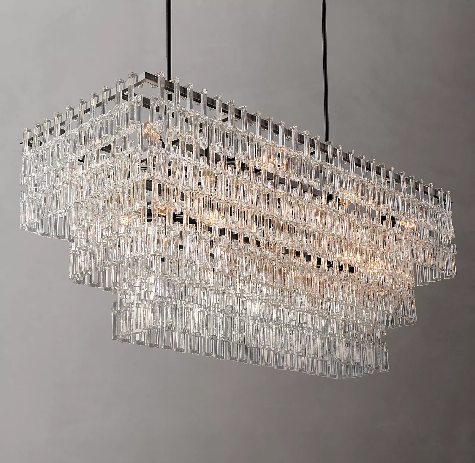 MARIGNAN RECIANGULAR CHANDELIER 60"