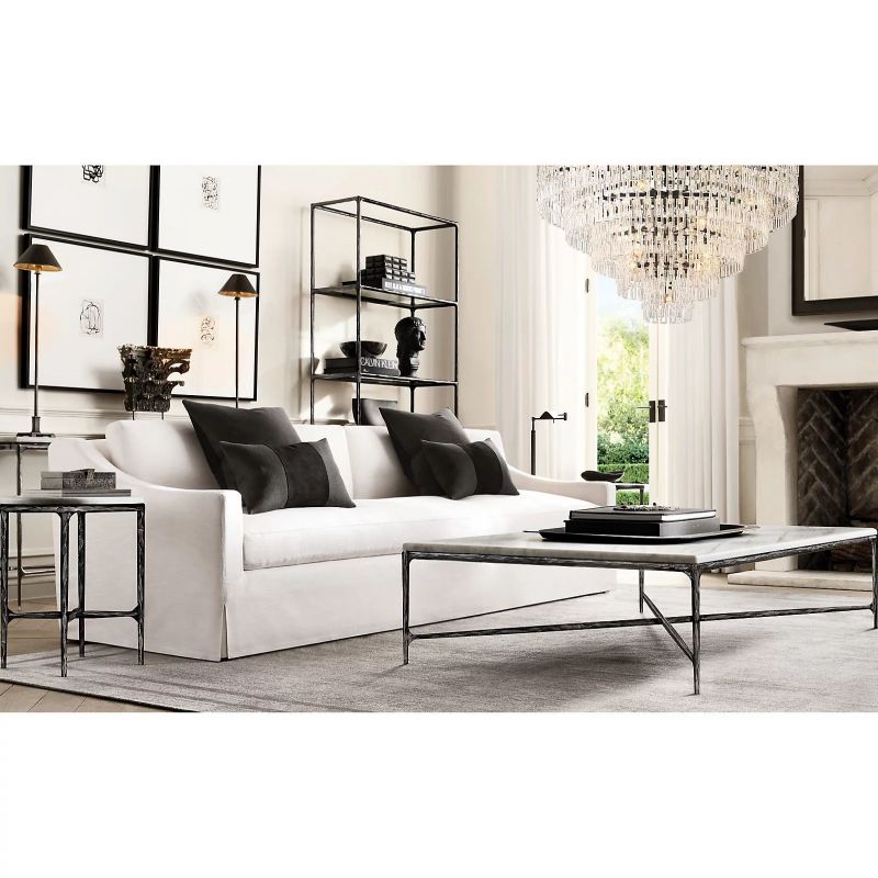 MARIGNAN TIERED ROUND CHANDELIER 48"