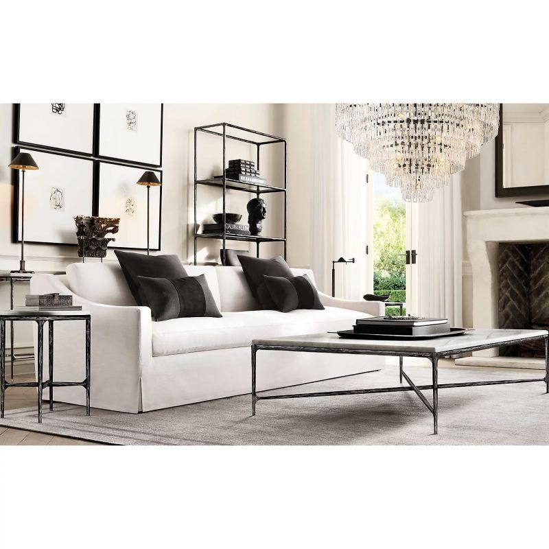 MARIGNAN TIERED ROUND CHANDELIER 48"