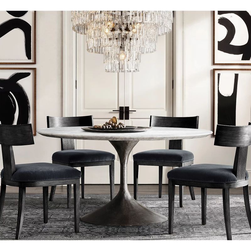 MARIGNAN TIERED ROUND CHANDELIER 48"