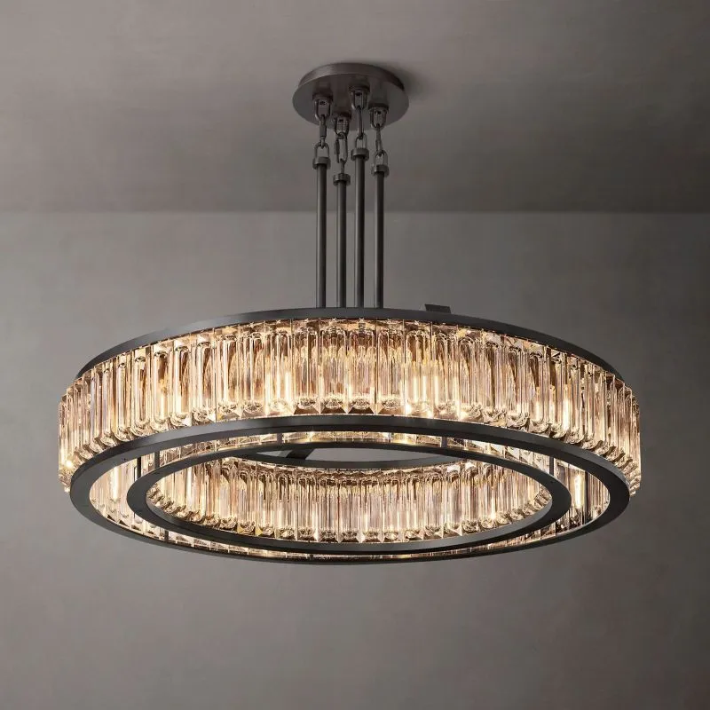 Maurier Round Chandelier 37"