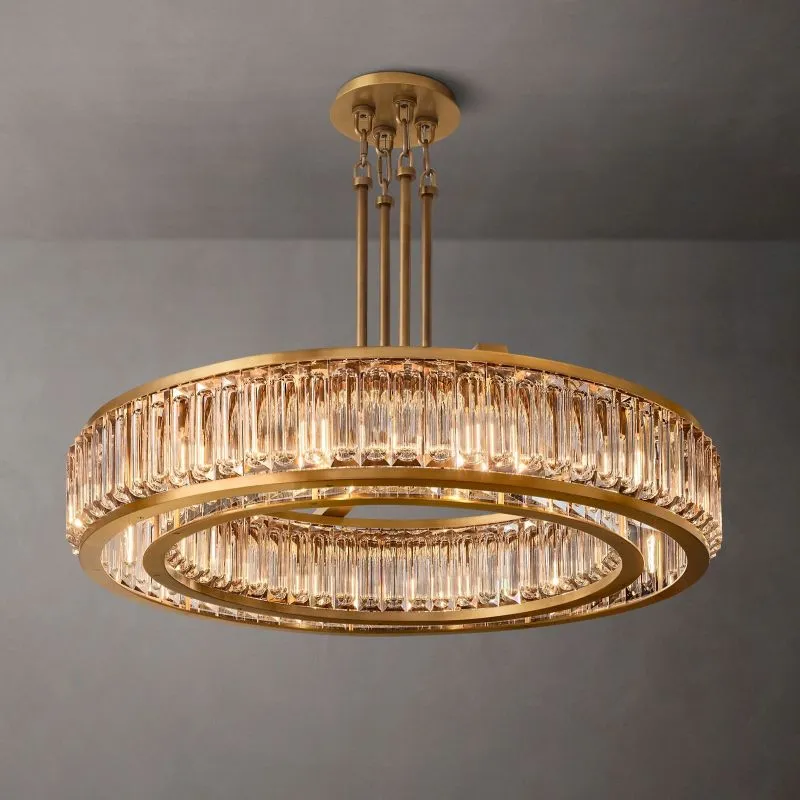 Maurier Round Chandelier 37"