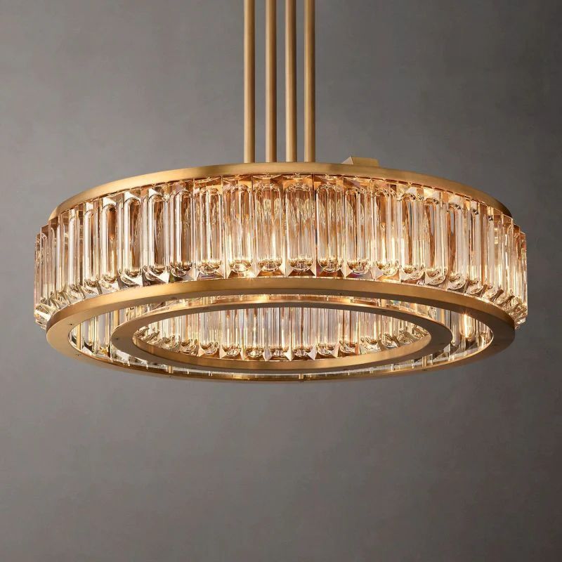 Marlowe Round Chandelier 37"-HiLamps