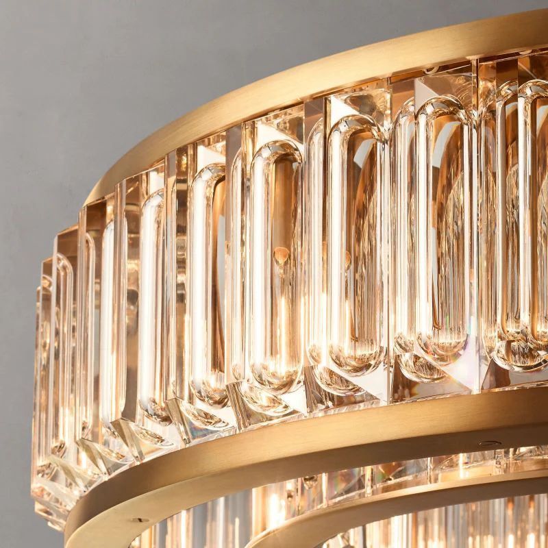 Marlowe Round Chandelier 37"-HiLamps