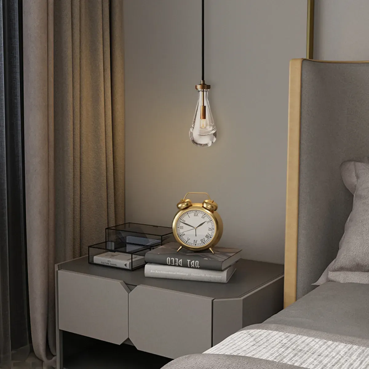 Modern Raindrop Pendant Light for Kitchen Island