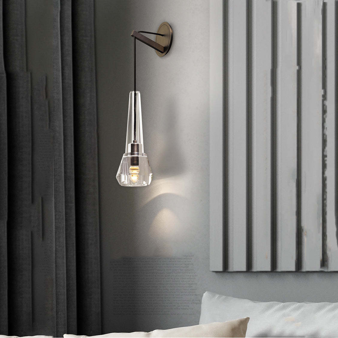 Fontenay Modern Crystal Sconce