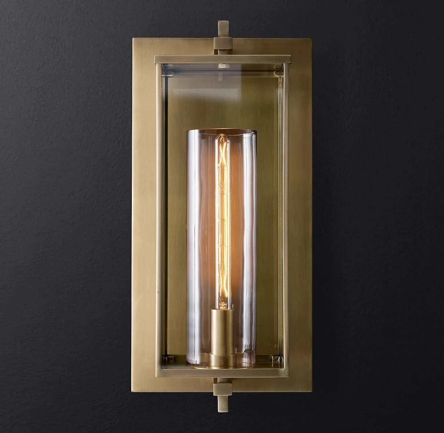 Outdoor Square Grand Wall Sconce-HiLamps