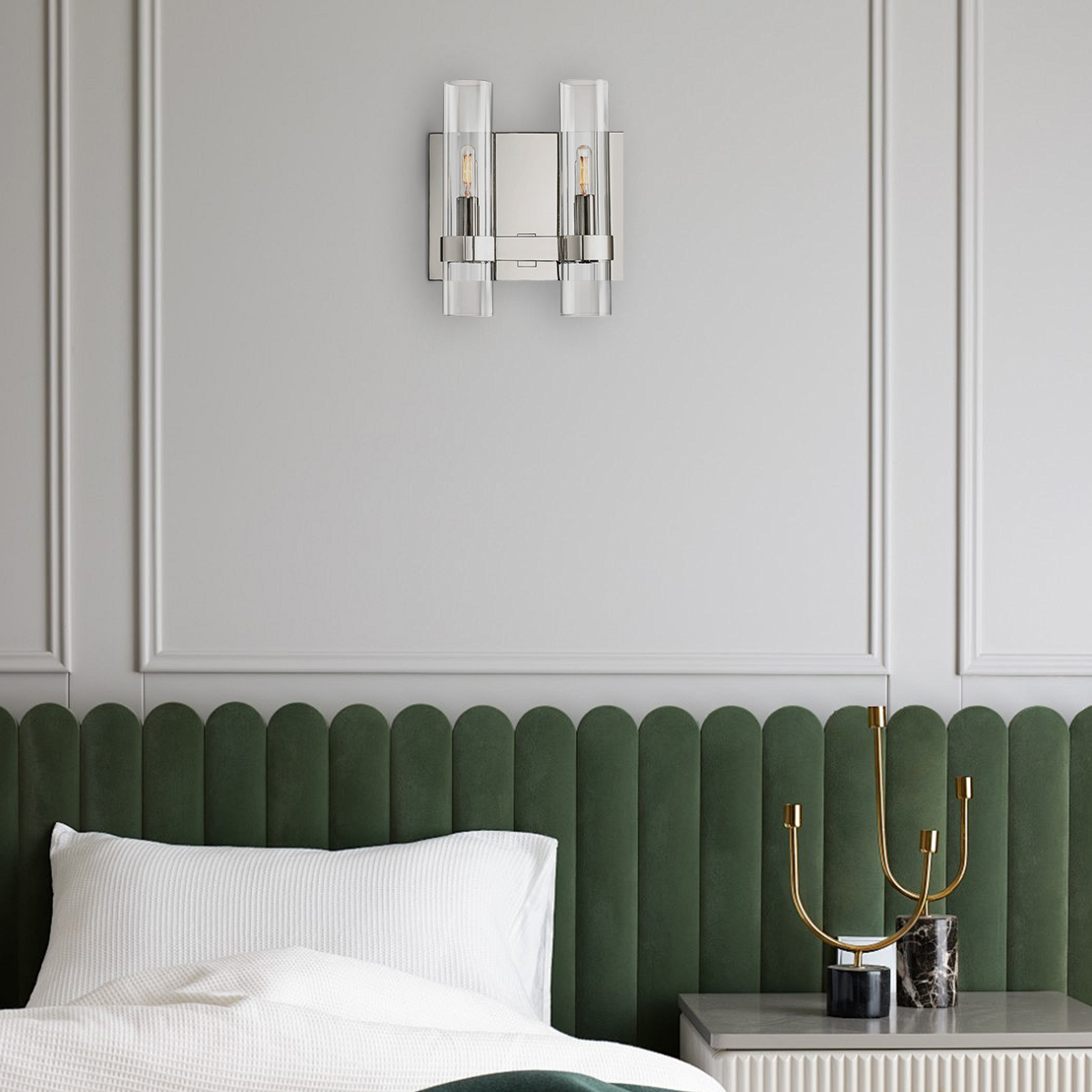 Riverton Double Sconce-HiLamps