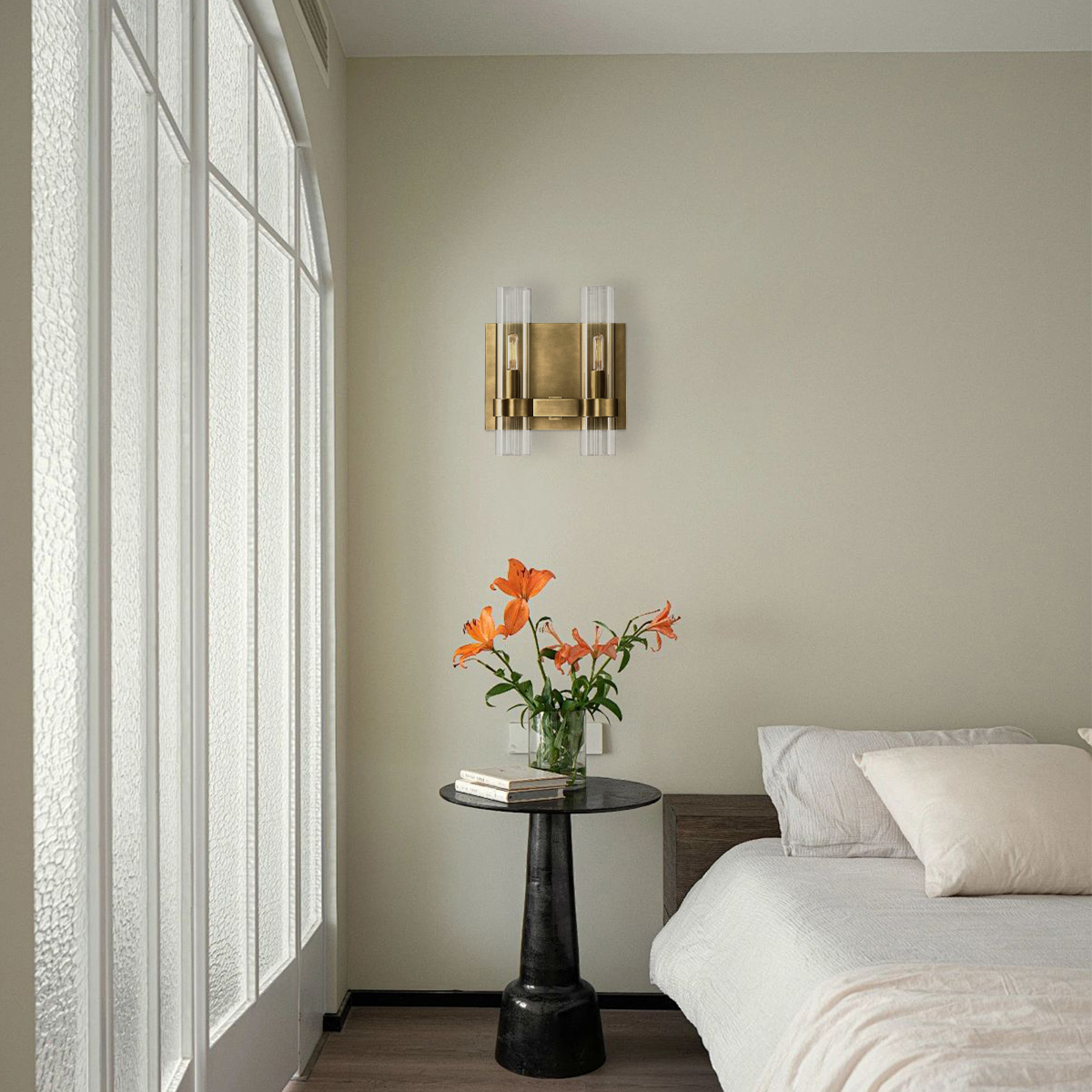 Riverton Double Sconce-HiLamps