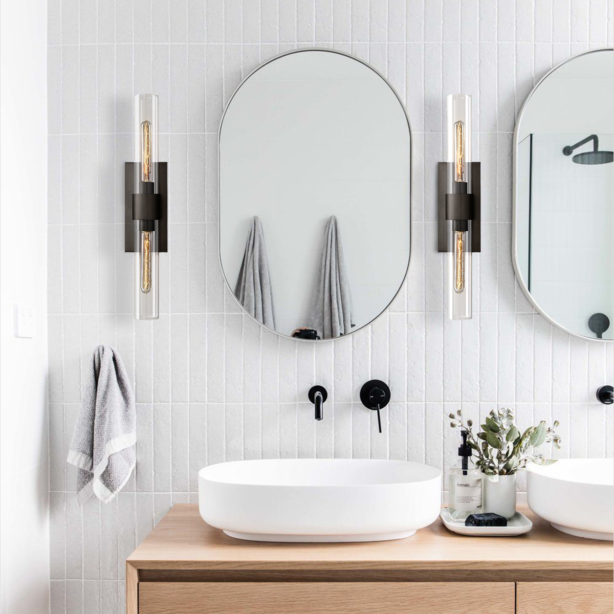 Riverton Linear Sconce-HiLamps