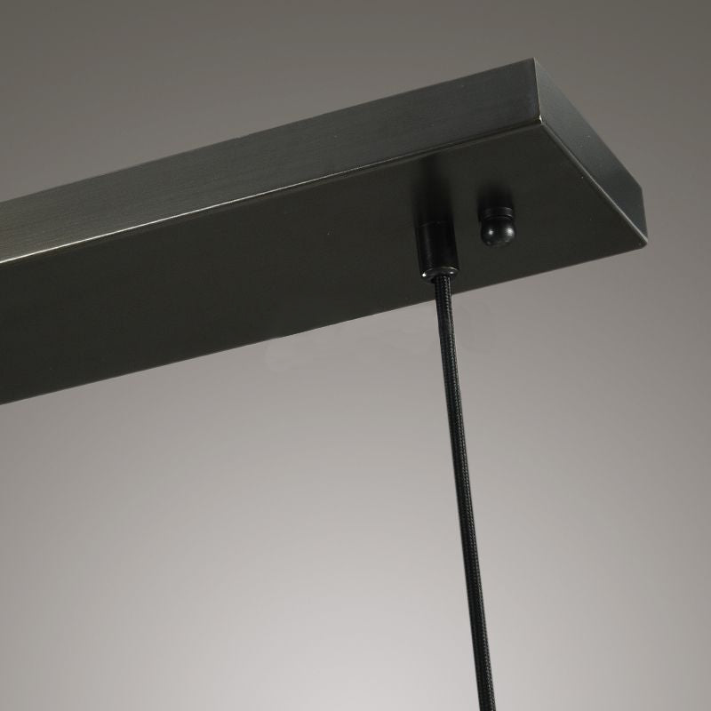Raindrops 3-light Rectangular Chandelier-HiLamps