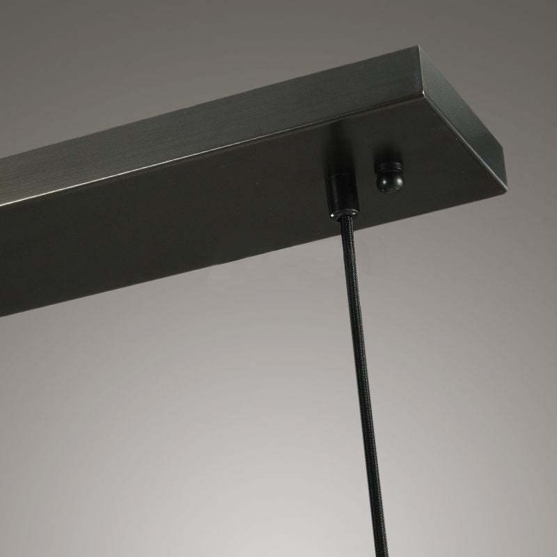 Raindrops 3-light Rectangular Chandelier-HiLamps