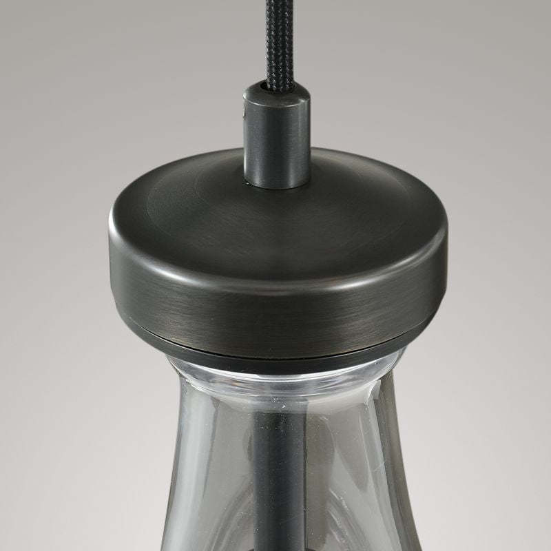Raindrops 3-light Rectangular Chandelier-HiLamps