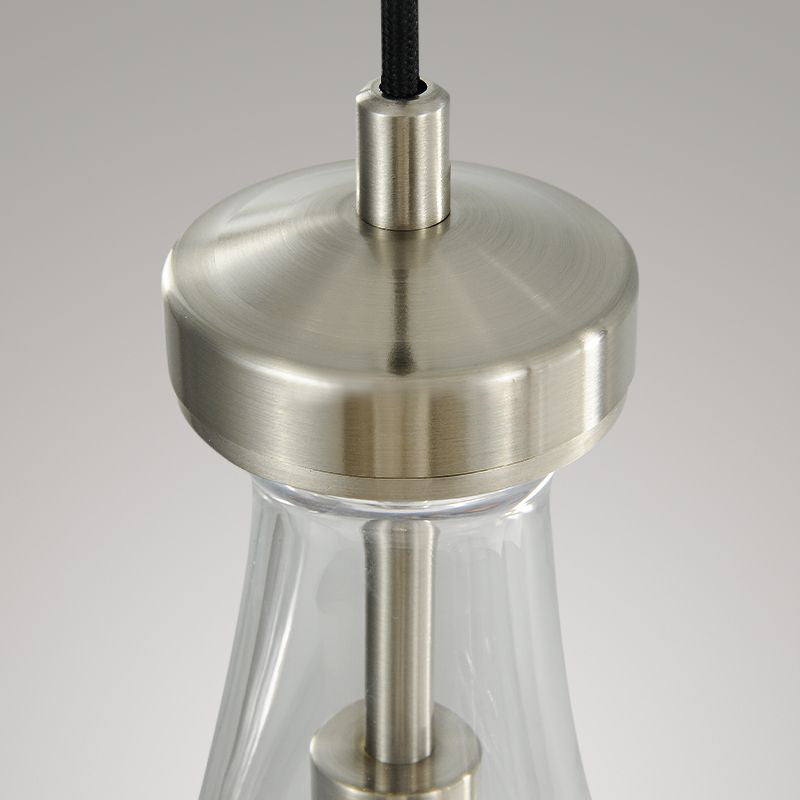 Raindrops 3-light Rectangular Chandelier-HiLamps