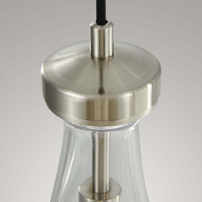 Raindrops 3-light Rectangular Chandelier-HiLamps