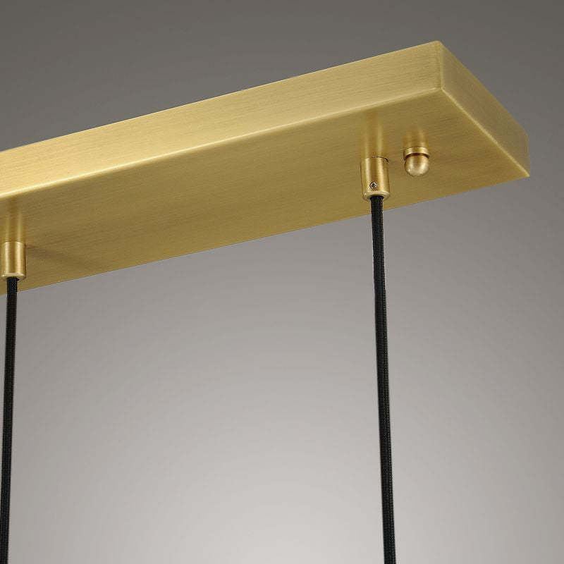 Raindrops 3-light Rectangular Chandelier-HiLamps