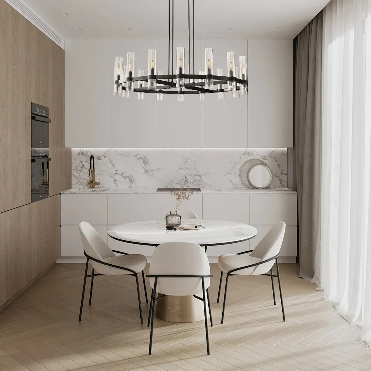 Ravelle Round Chandelier