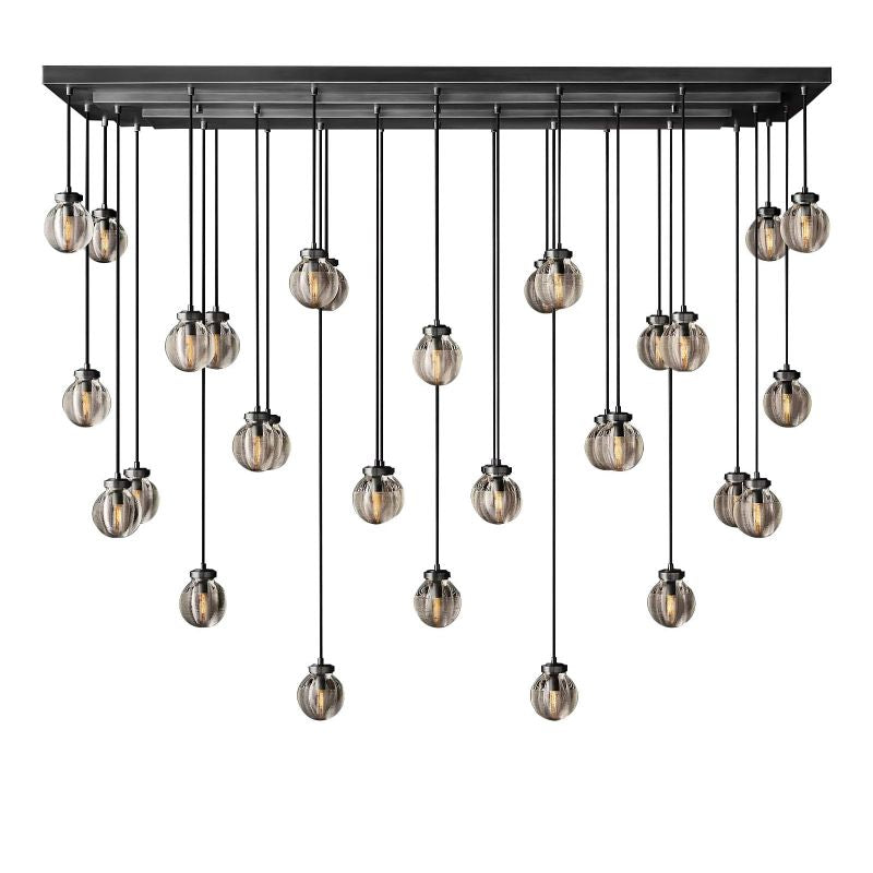 PEARL RECTANGULAR CHANDELIER 72"
