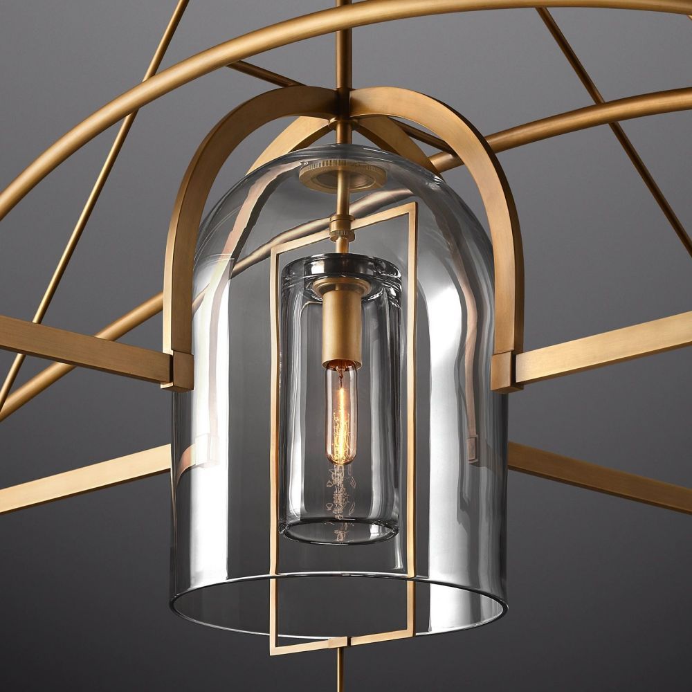 Fulcrum Round Chandelier