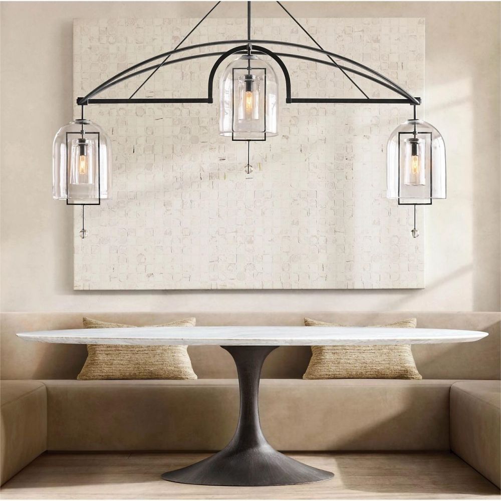 Fulcrum Round Chandelier