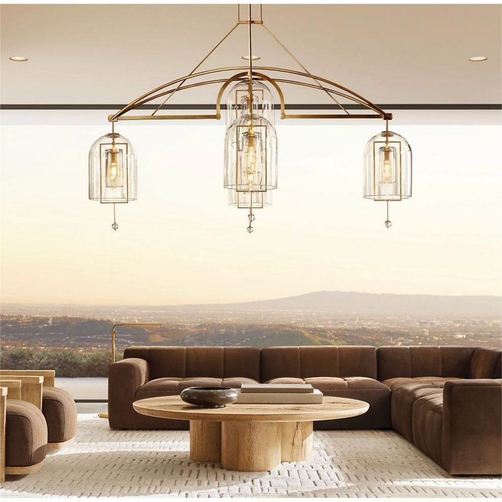 Fulcrum Round Chandelier