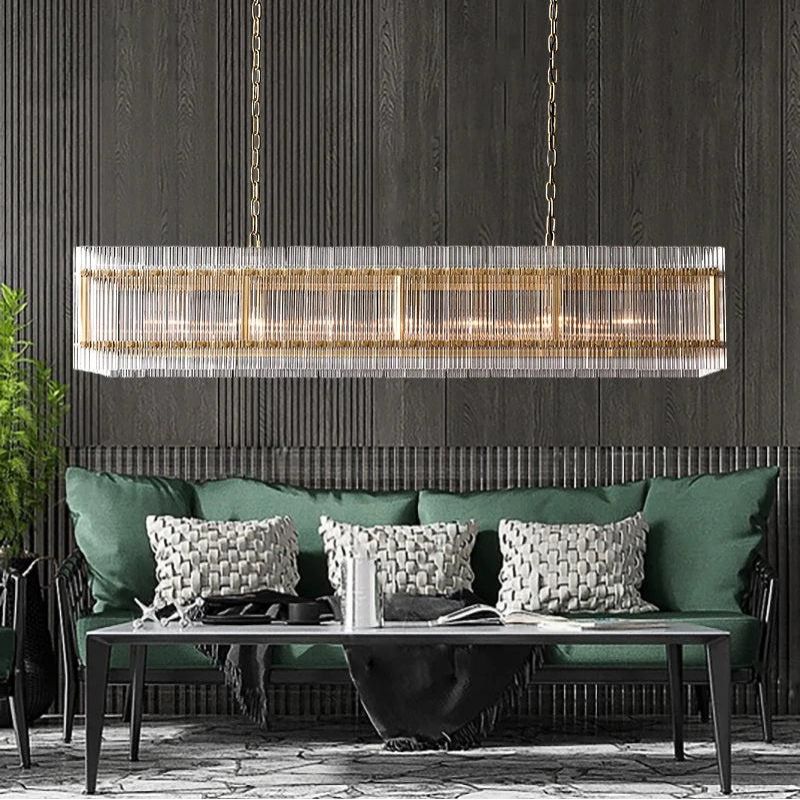 SAN MARCO RECIANGULAR CHANDELIER 54"
