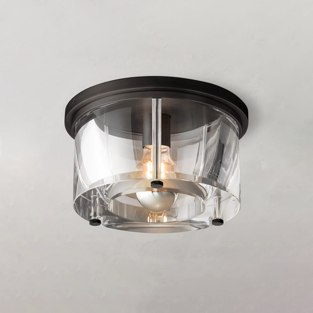 SAVILE ROUND FLUSHMOUNT