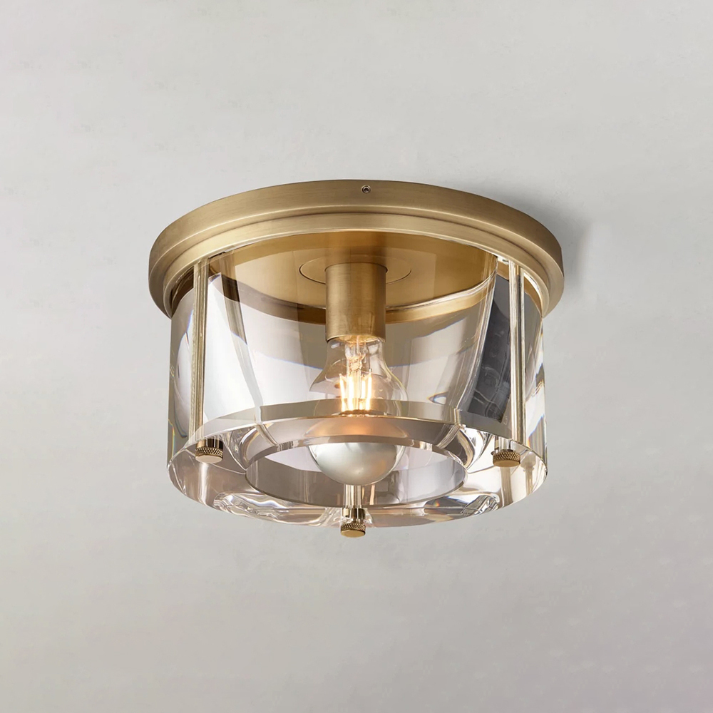 SAVILE ROUND FLUSHMOUNT