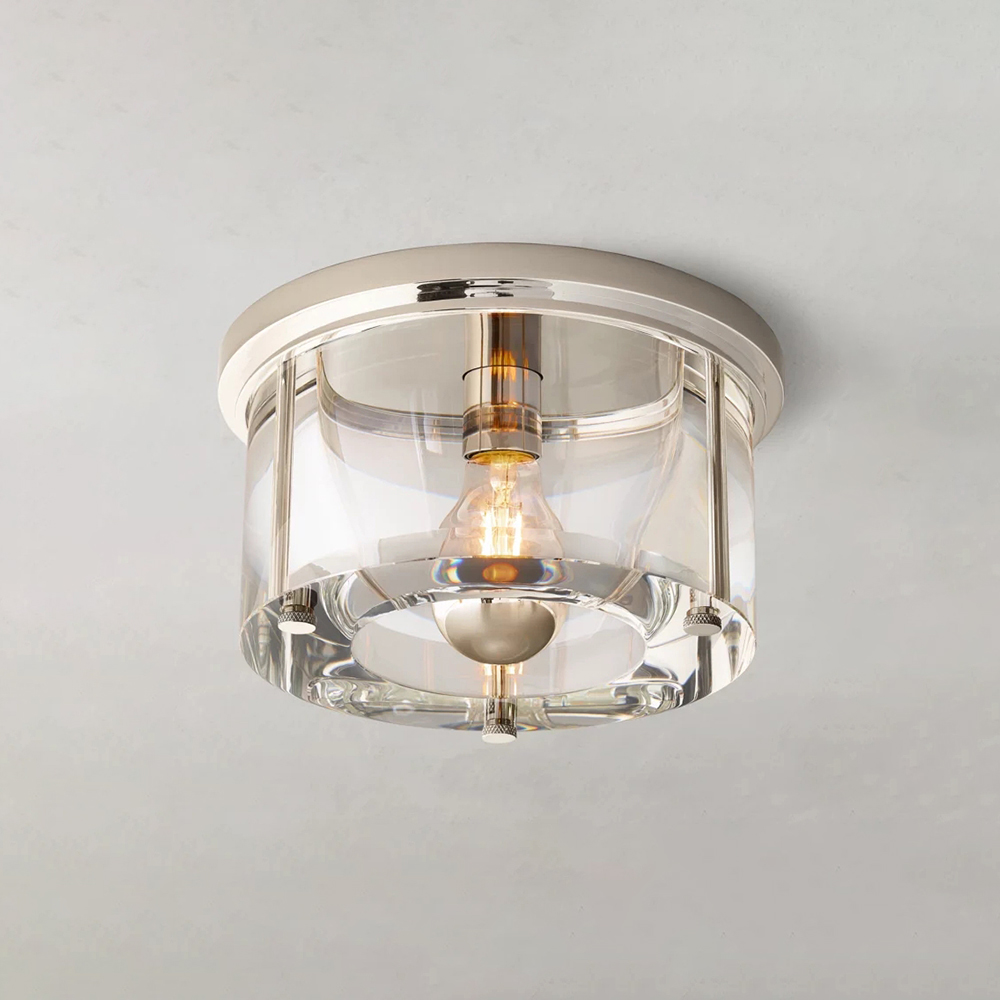 SAVILE ROUND FLUSHMOUNT